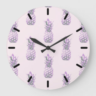 Reloj Redondo Grande Piña de Lilac