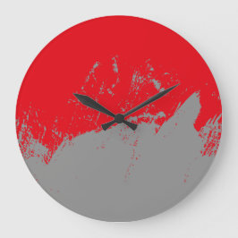 Reloj Redondo Grande Pincelada 12
