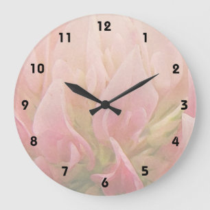 Reloj Redondo Grande Pink Clover