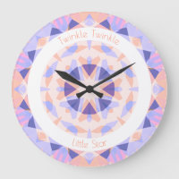 Pink Purple Twinkle Little Star Baby Nursera