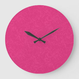 Reloj Redondo Grande Pink textured surface with subtle swirling pattern
