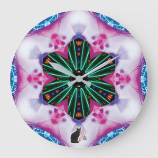 Reloj Redondo Grande Pinkie Kaleidoscope
