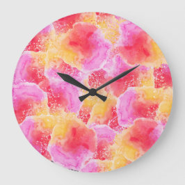 Reloj Redondo Grande pintura colorida
