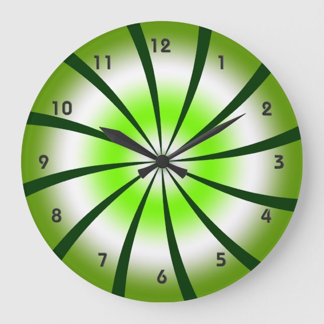 Reloj Redondo Grande Pinwheel Wall Clock (Anverso)