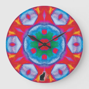 Reloj Redondo Grande Pippin Calidoscopio