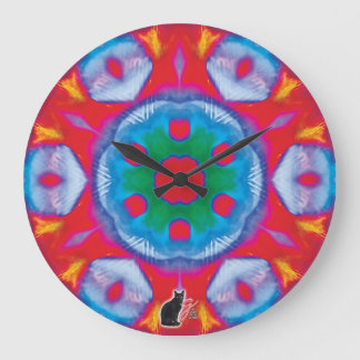 Reloj Redondo Grande Pippin Kaleidoscope