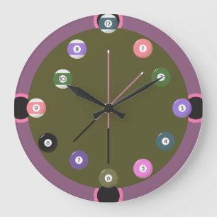 Reloj Redondo Grande Piscina