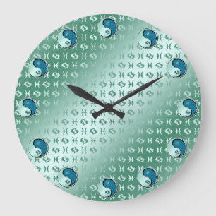 Reloj Redondo Grande Piscis el Pez