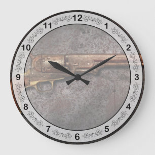 Reloj Redondo Grande Pistola - Modelo 1851 - Revólver calibre 36