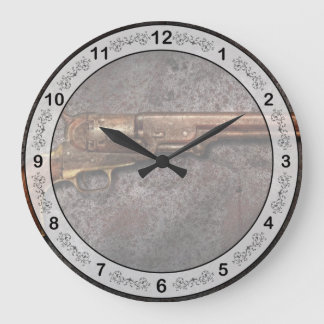 Reloj Redondo Grande Pistola - Modelo 1851 - Revólver calibre 36