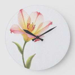 Reloj Redondo Grande Pixel Bloom Trio