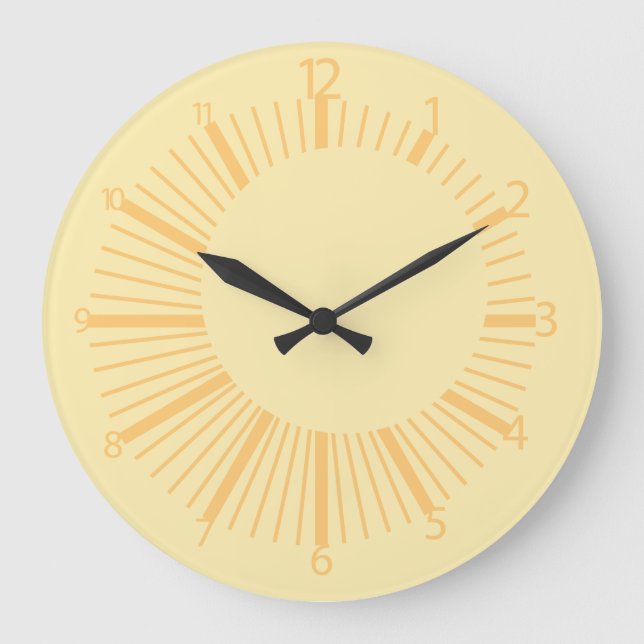 Reloj Redondo Grande Pixelat Displaced Circles by Masanser (Anverso)