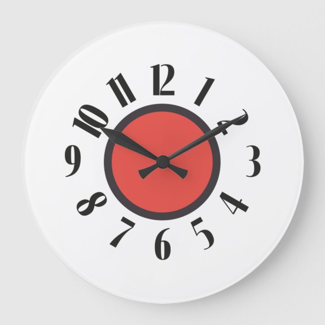 Reloj Redondo Grande PIXELAT PRIMERA SERIE LEX by Masanser (Anverso)