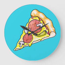 Reloj Redondo Grande Pizza