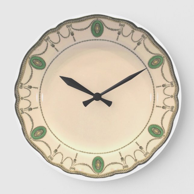 Reloj Redondo Grande Placa 1 de China (Anverso)