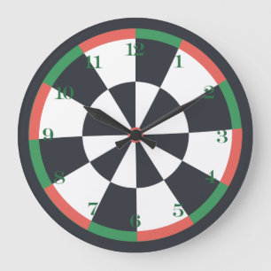 Reloj Redondo Grande Placa de destino grande