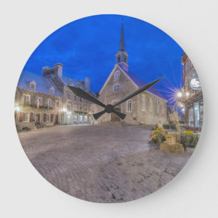 Reloj Redondo Grande Place Royale al amanecer