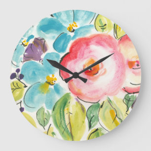 Reloj Redondo Grande Placer II de la flor