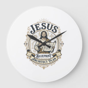 Reloj Redondo Grande Plan Arquitecto Jesus Blueprint Plan Arquitecto Je