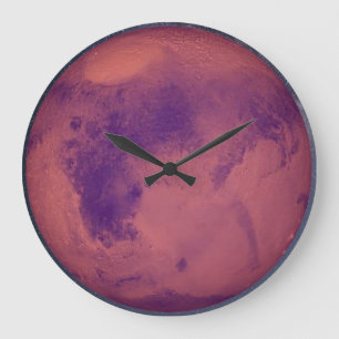 Reloj Redondo Grande Planet Mars