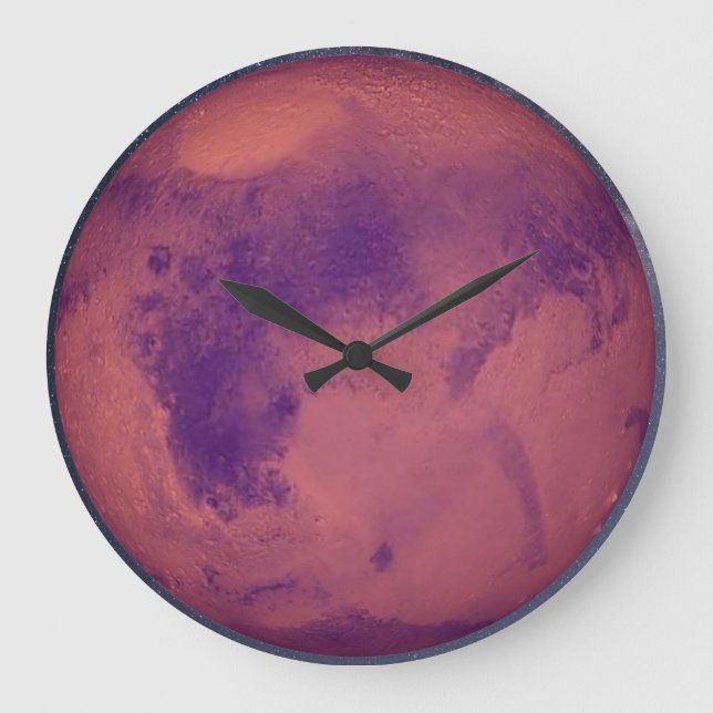 Reloj Redondo Grande Planet Mars (Anverso)