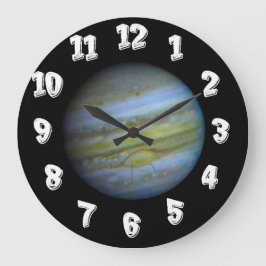 Reloj Redondo Grande Planeta Júpiter