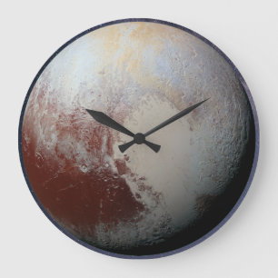 Reloj Redondo Grande Planeta Plutón
