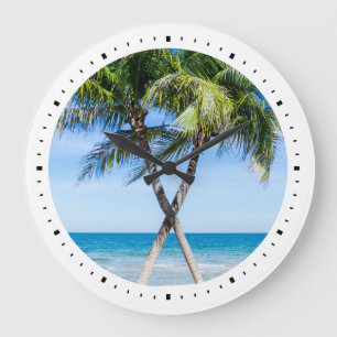 Reloj Redondo Grande Plantilla de foto redonda personalizada DIY