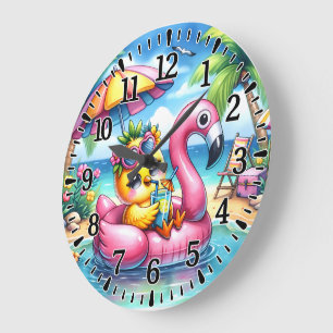 Reloj Redondo Grande Playa 