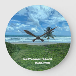 Reloj Redondo Grande Playa de Cattlewash