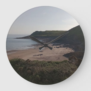 Reloj Redondo Grande Playa de Gales 2023