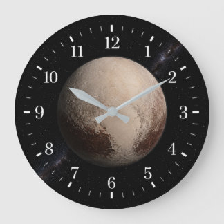 Reloj Redondo Grande Pluto Clock 2026 Version