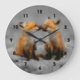 Reloj Redondo Grande Poco amor del Fox