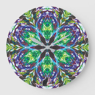 Reloj Redondo Grande Pods Kaleidoscope