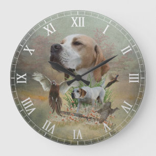 Reloj Redondo Grande Pointer Inglés