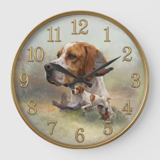 Reloj Redondo Grande Pointer Inglés