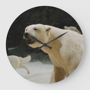 Reloj Redondo Grande Polar Bear Grin