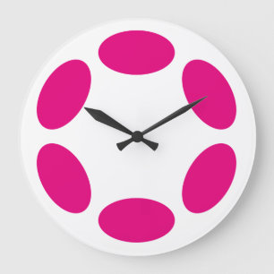 Reloj Redondo Grande Polkadot