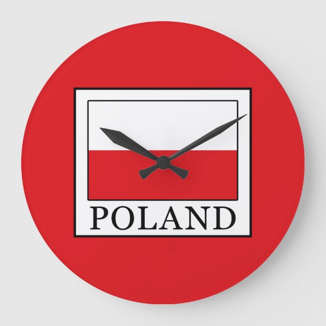 Reloj Redondo Grande Polonia (Anverso)