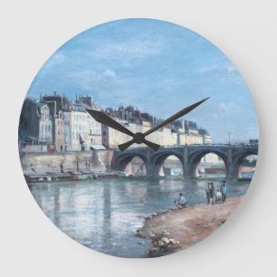 Reloj Redondo Grande Pont de la Tournelle en París por Stanislas Lépine