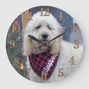 Reloj Redondo Grande Poodle