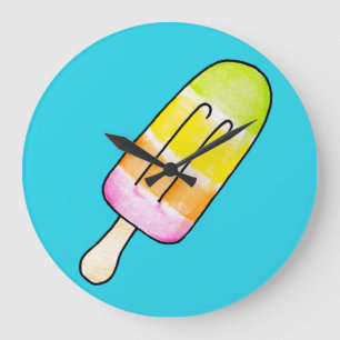 Reloj Redondo Grande Popsicle