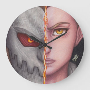 Reloj Redondo Grande Porco Galliard ~ Titán Mandíbula
