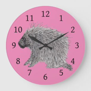 Reloj Redondo Grande Porcupine