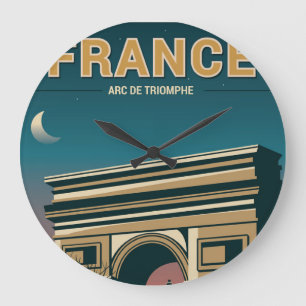 Reloj Redondo Grande Postal mundial