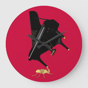Reloj Redondo Grande Powerful Eleph-Ant