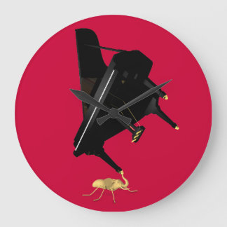 Reloj Redondo Grande Powerful Eleph-Ant