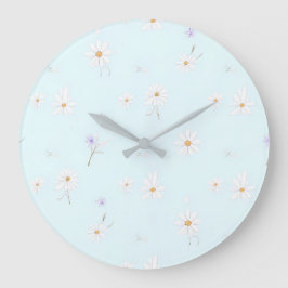 Reloj Redondo Grande Prado Soñador de Menta