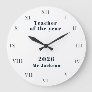 Reloj Redondo Grande Premio Profesor del Año de la Escuela