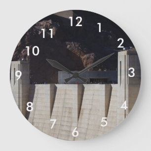 Reloj Redondo Grande Presa Hoover